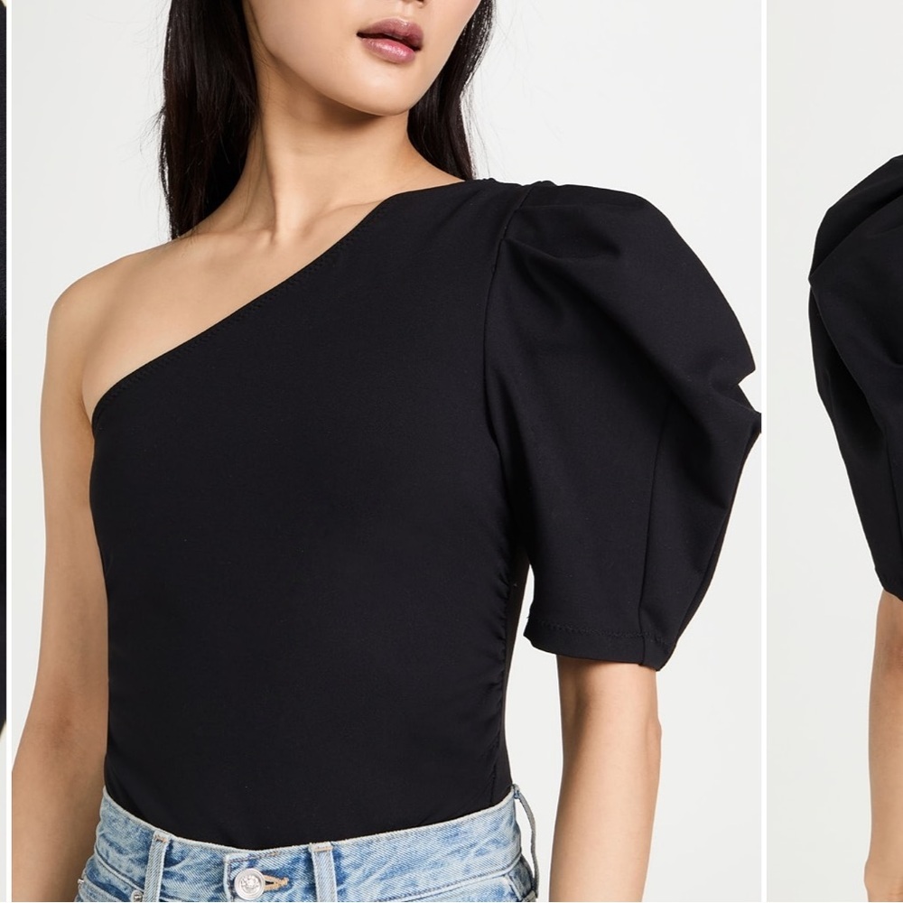NWT Free People Somethin about you thong black bodysuit size XL
